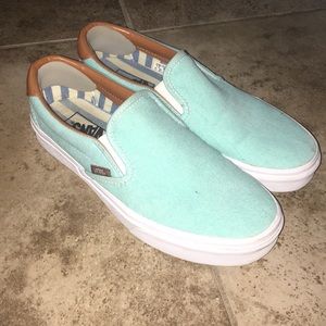 Teal Vans